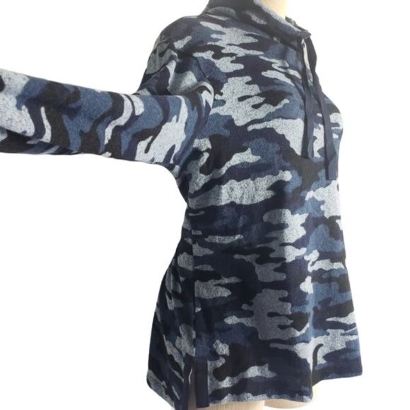 Kenneth Cole Reaction Womens camo Funnel Neck pullover - Picture 6 of 16